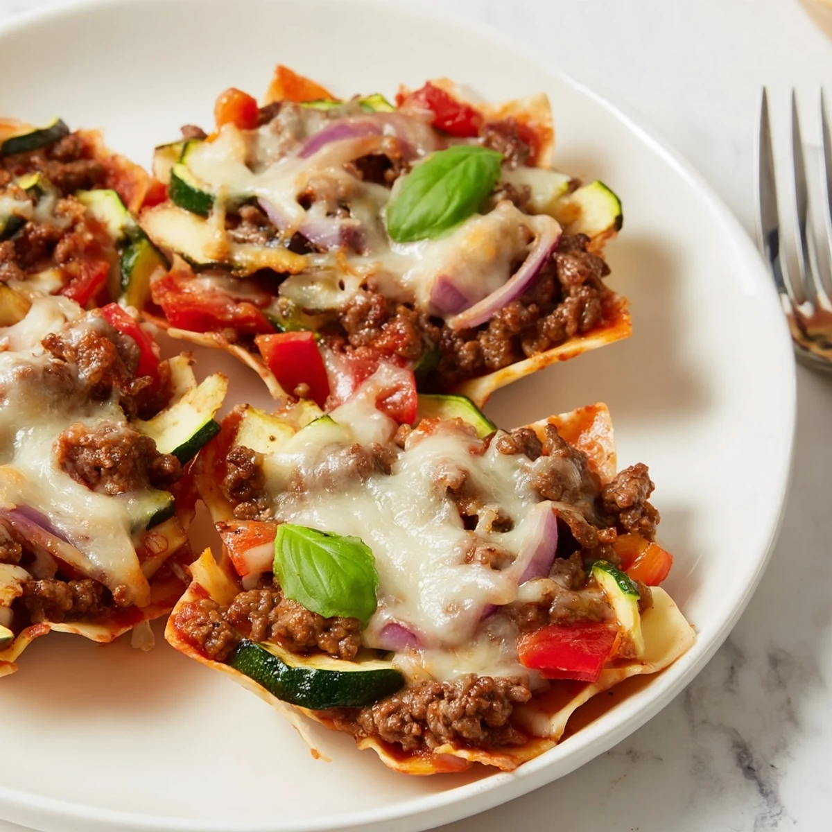 Lasagne Soup Nacho Boats
