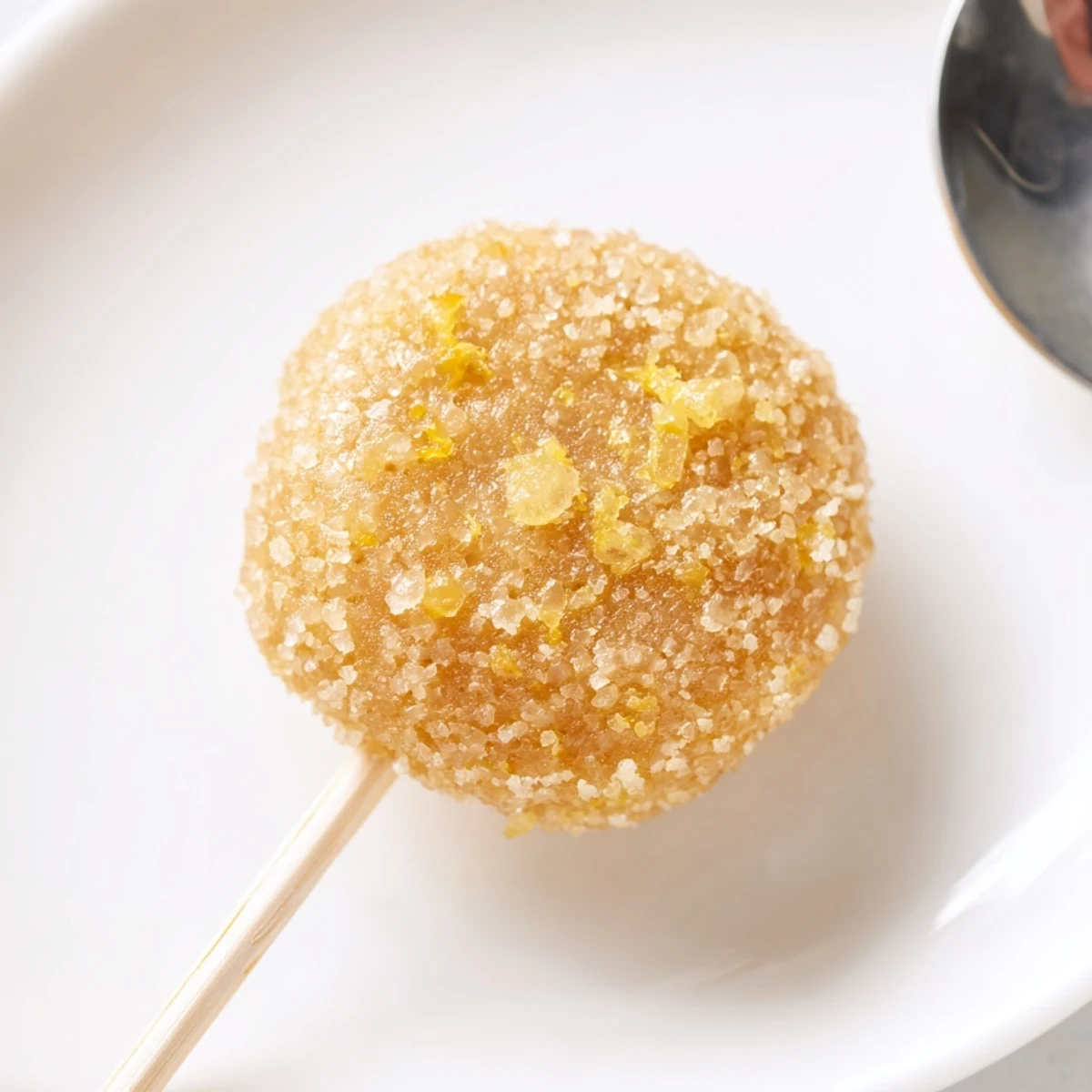 Lemon Ginger Soda Cookie Pops