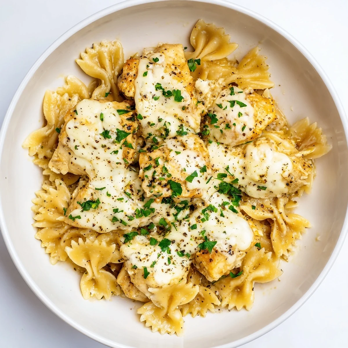 Mozzarella Garlic Butter Chicken