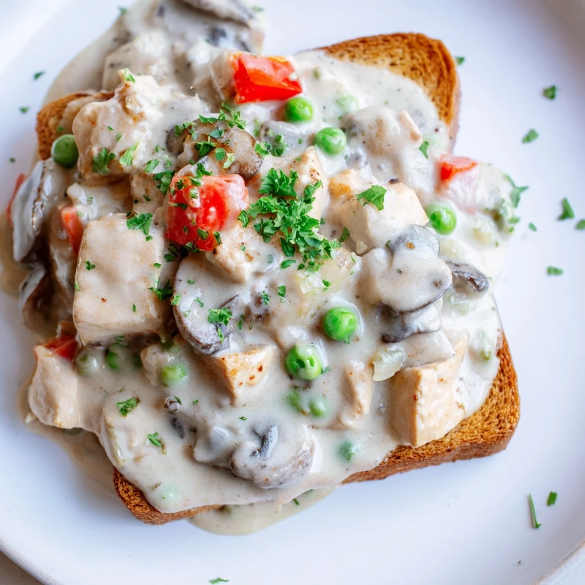 Chicken King with Toast