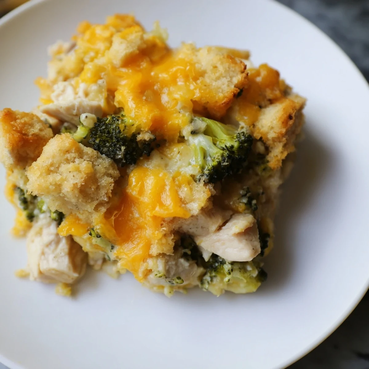 Cheddar Broccoli Chicken Bake