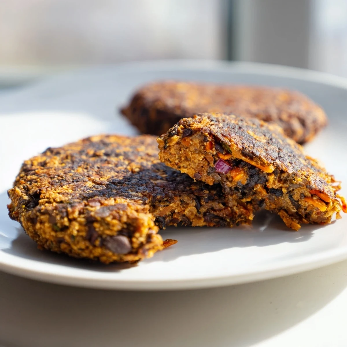 Hearty Black Bean Burgers