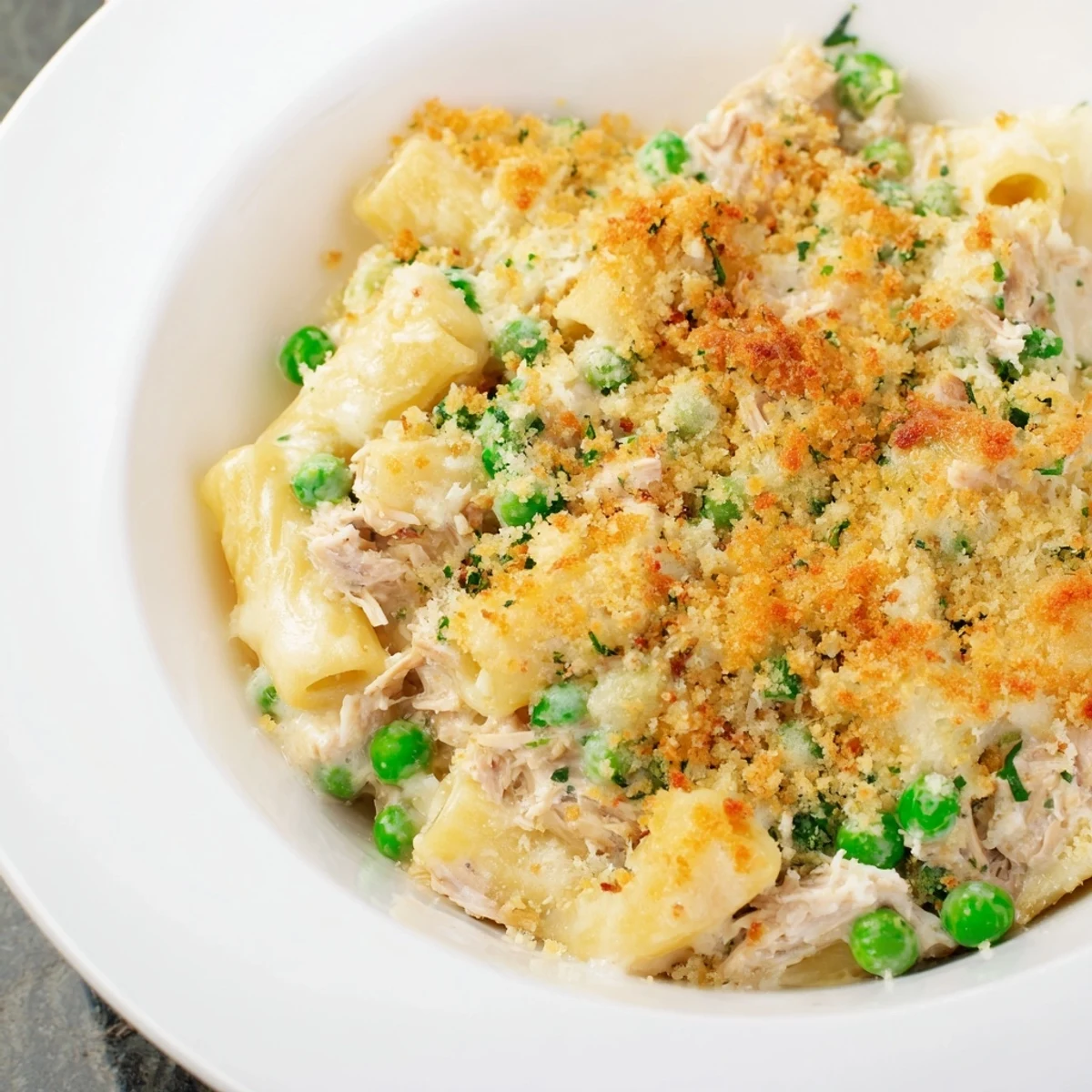Hearty Tuna Pasta Bake
