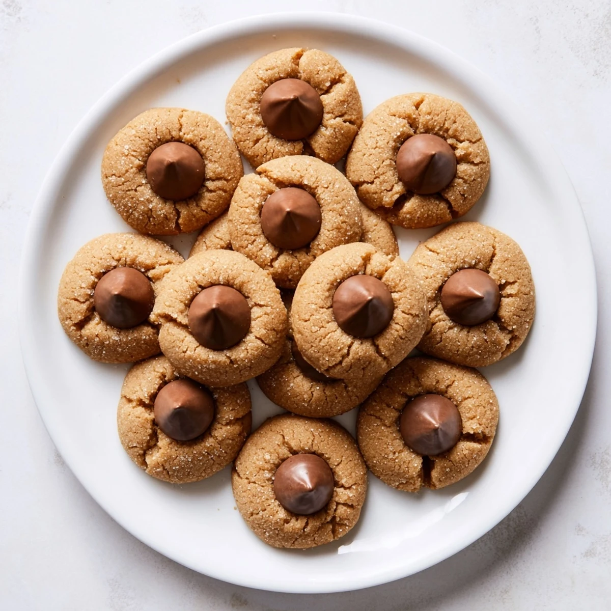 3-Ingredient Peanut Butter Blossoms