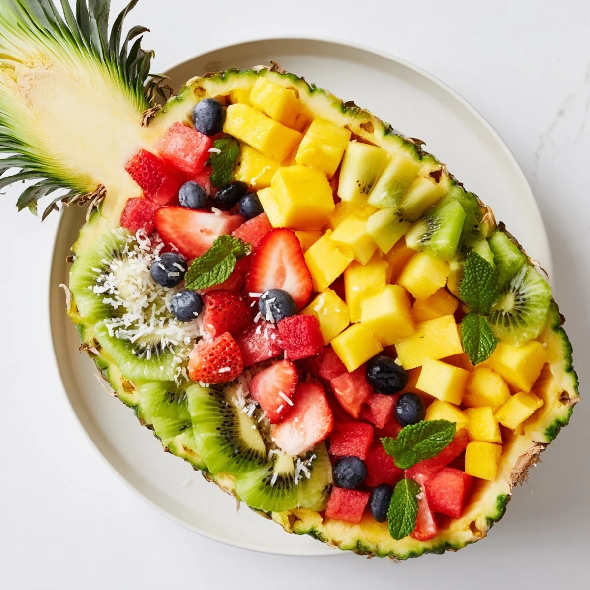 Tropical Bliss Pineapple Boat