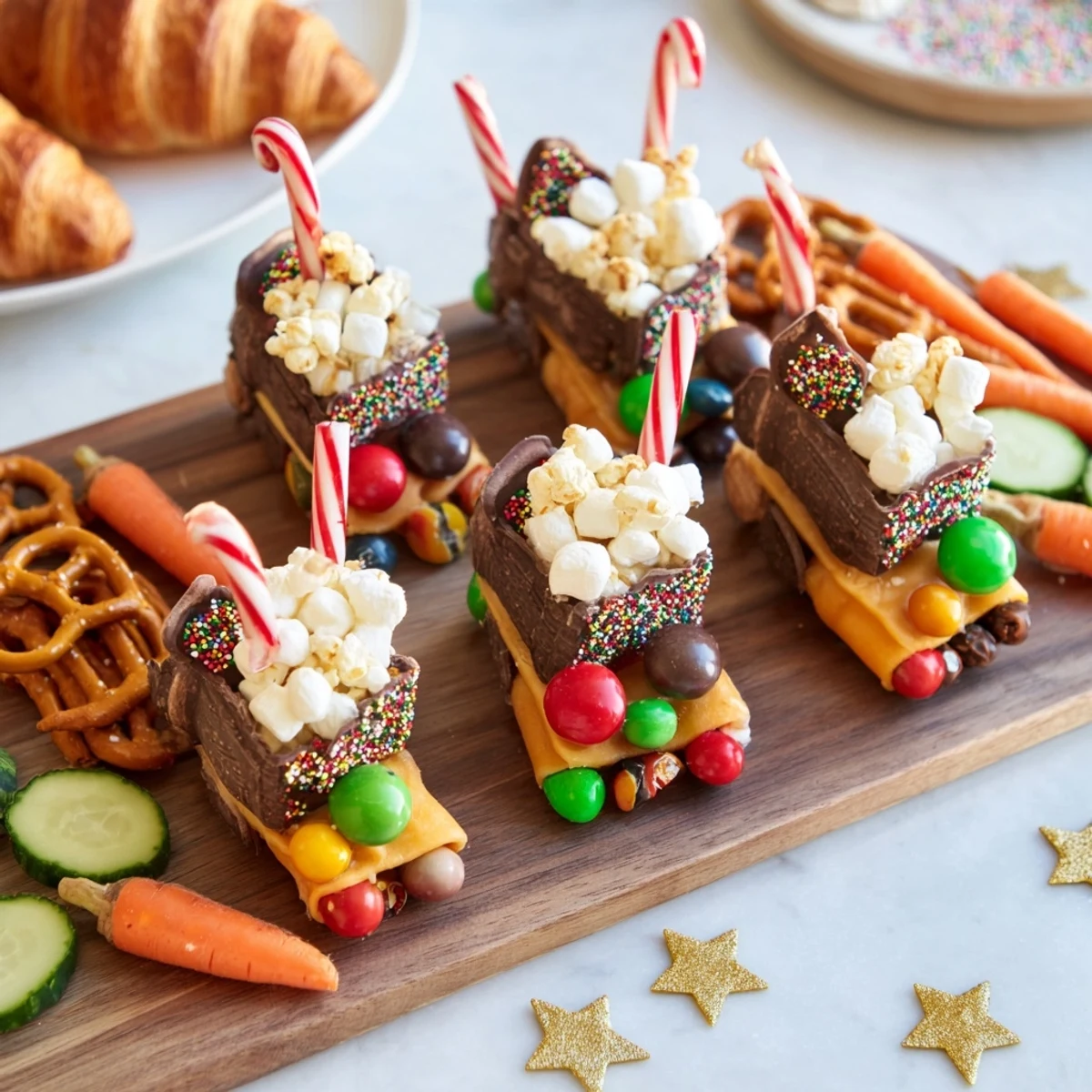 Polar Express Train Treat Board