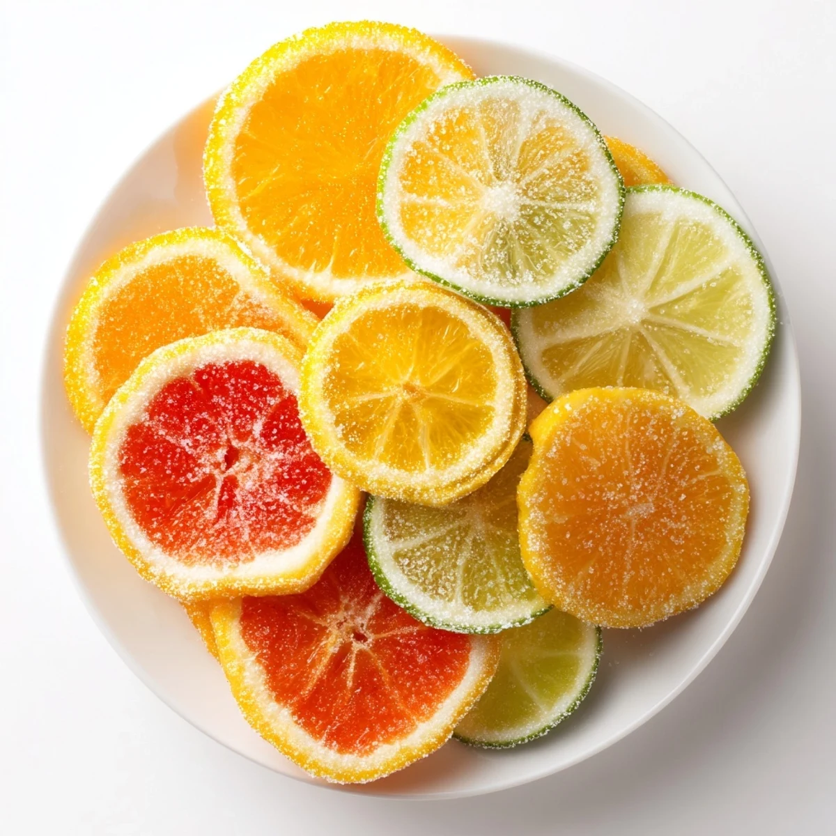 Thinly sliced oranges, lemons, and lime; colorful Citrus Slices ready to brighten any drink.