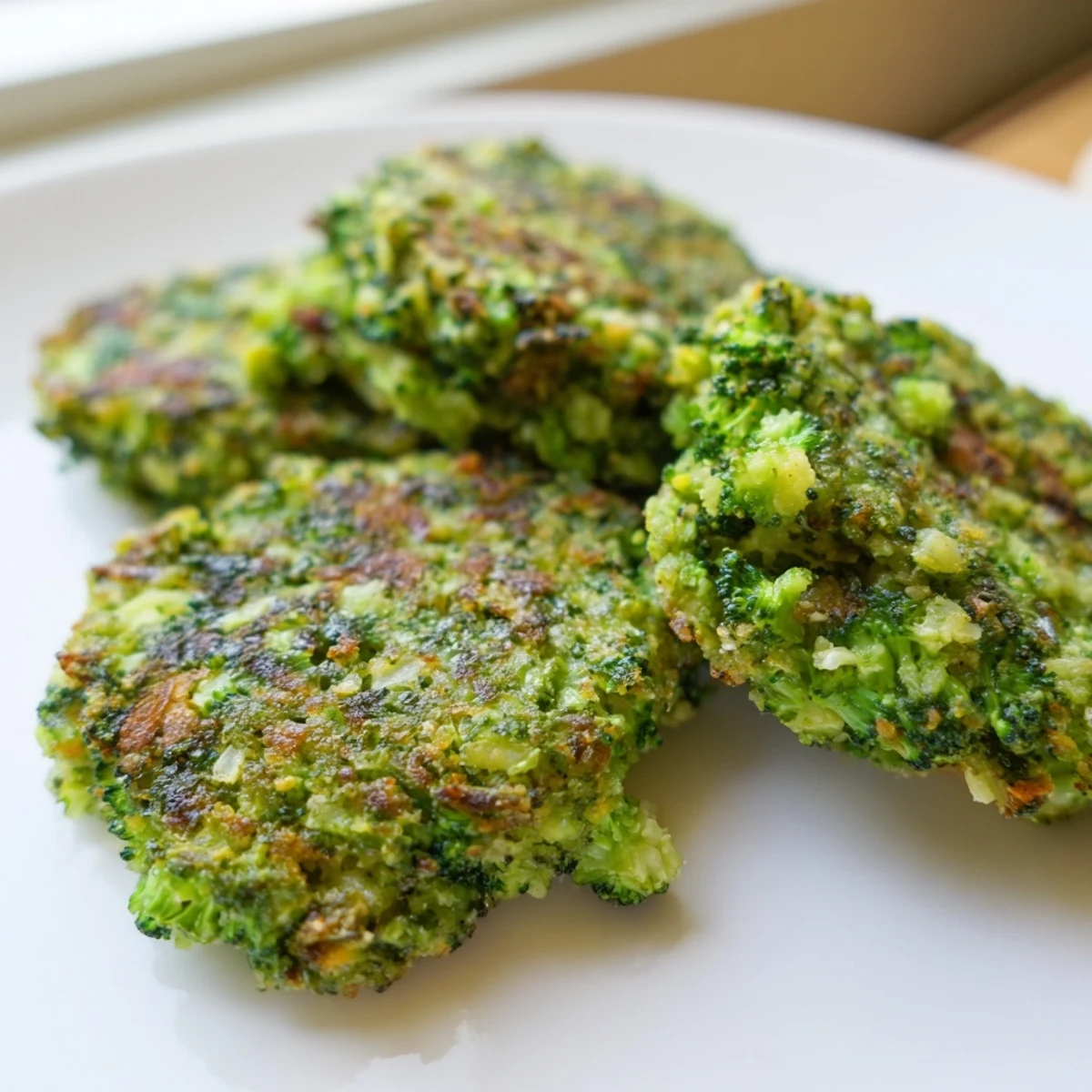 Golden, crispy Cheesy Broccoli Patties: tender broccoli and melted cheese create savory vegetarian bites.