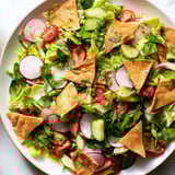 Lebanese Fattoush Salad Fresh Herbs