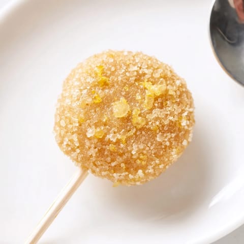 Lemon Ginger Soda Cookie Pops