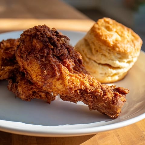 Southern Fried Chicken Biscuits