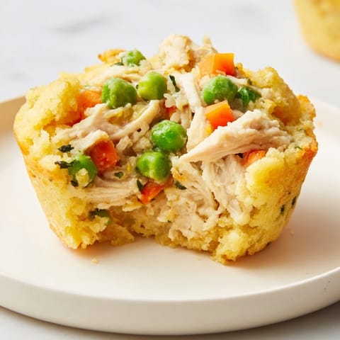Mini Chicken Cornbread Muffins