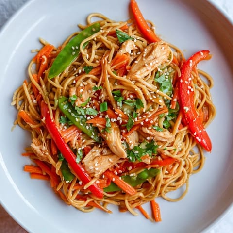 Lemon Garlic Chicken Stir Fry