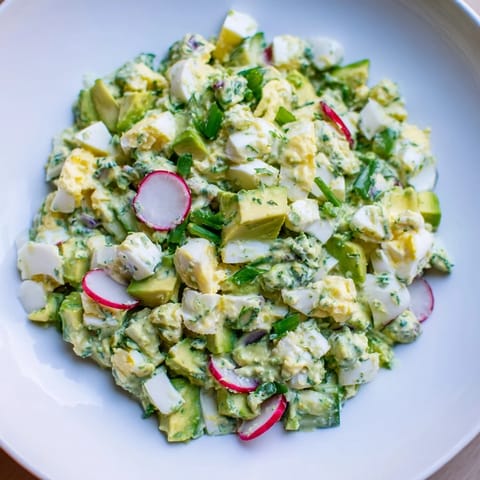 Green Goddess Chopped Egg Salad