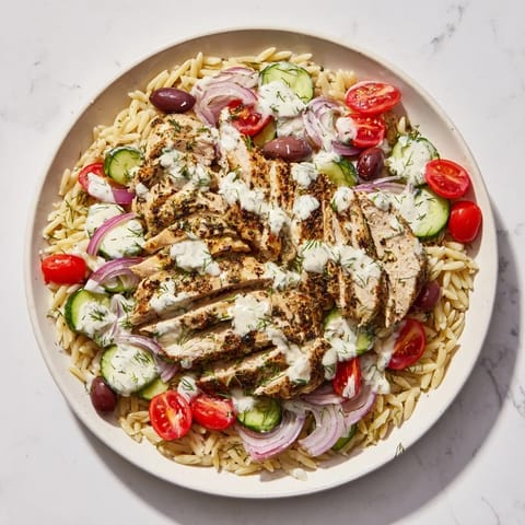 Greek Chicken Gyro Pasta