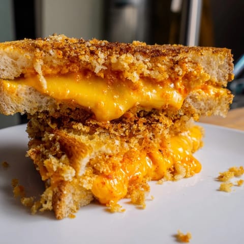 Spiked Grilled Cheese Sriracha