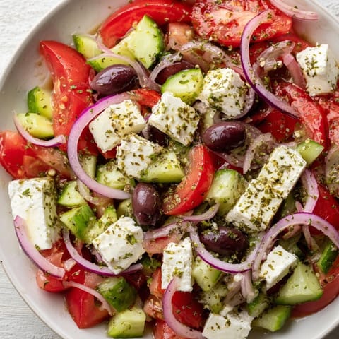 Mediterranean Salad with Feta