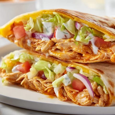 Spicy Buffalo Chicken Fold