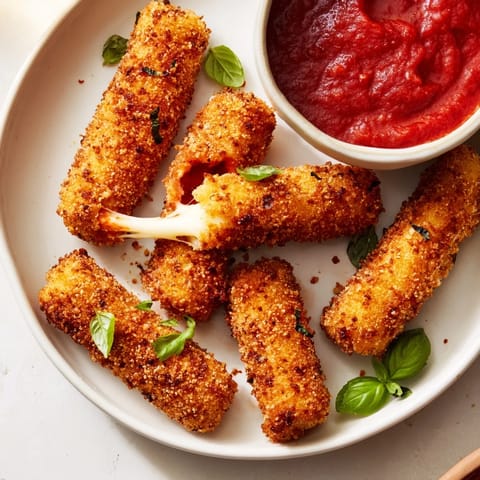 Air Fryer Mozzarella Sticks