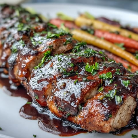 Honey Balsamic Pork Tenderloin