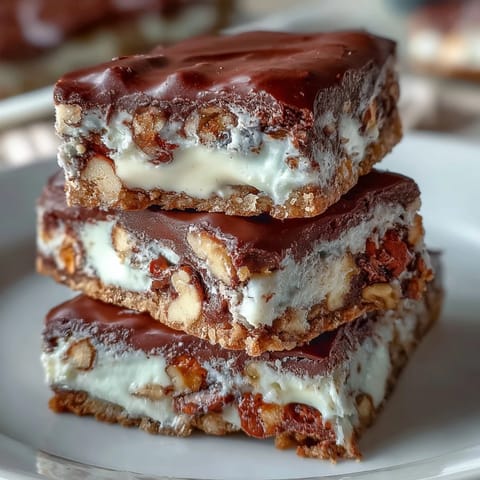 1. Rich and buttery clotted cream cookie bars loaded with creamy white chocolate chunks, offering a melt-in-your-mouth dessert experience.  