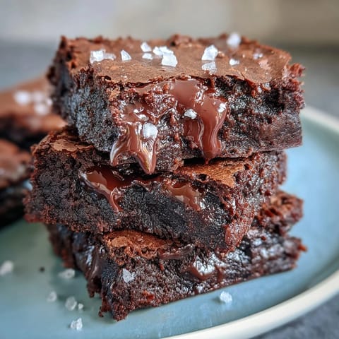 Decadent tahini chocolate brownies with a creamy swirl, baked to perfection and ready to slice.  
