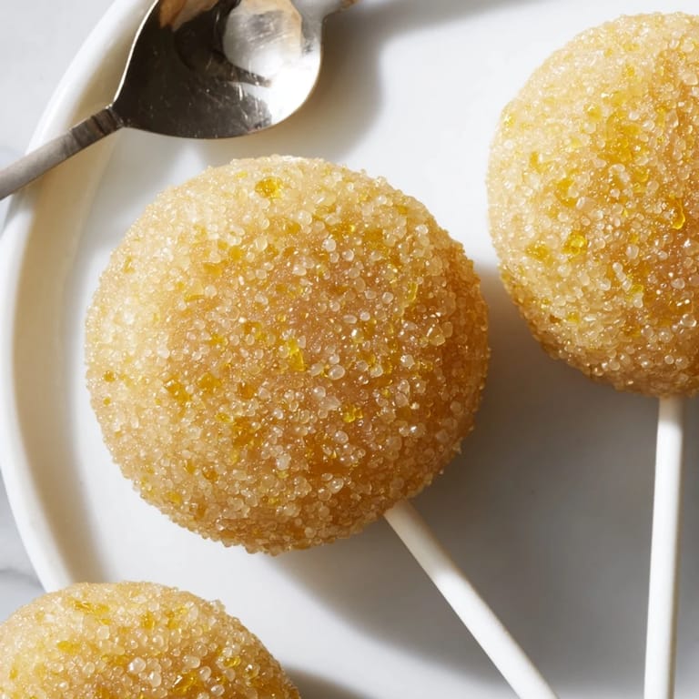 Deliciously chewy cookie pops infused with lemon and ginger for a refreshing treat.  