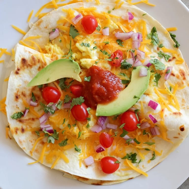 Golden, bubbly Sheet Pan Breakfast Tacos showcasing warm tortillas filled deliciousness and fresh cilantro.