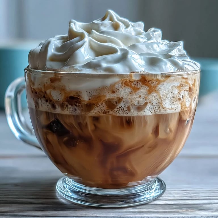 Enjoying a cozy Hojicha Macchiato, a Japanese-inspired roasted tea with creamy milk foam, served hot.