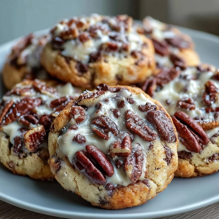 3. Irresistible Irish cream chocolate chip cookies with a tender crumb, studded with semisweet chocolate chips and a hint of Irish cream flavor.