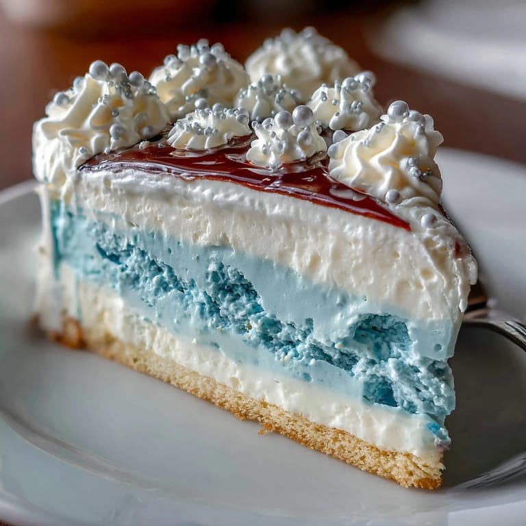 Whimsical Pisces Cake Sheet Cake with ocean wave piping showcases vibrant blue buttercream and edible pearls in a dreamy aquatic design.